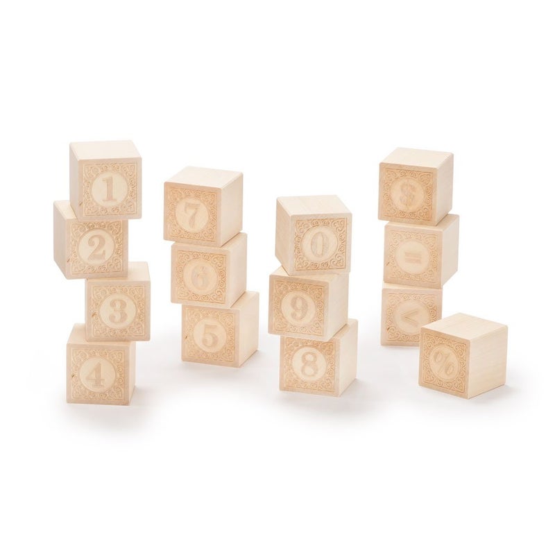 Uncle Goose Alphablanks Numbers Blocks Made in The USA - Image 2