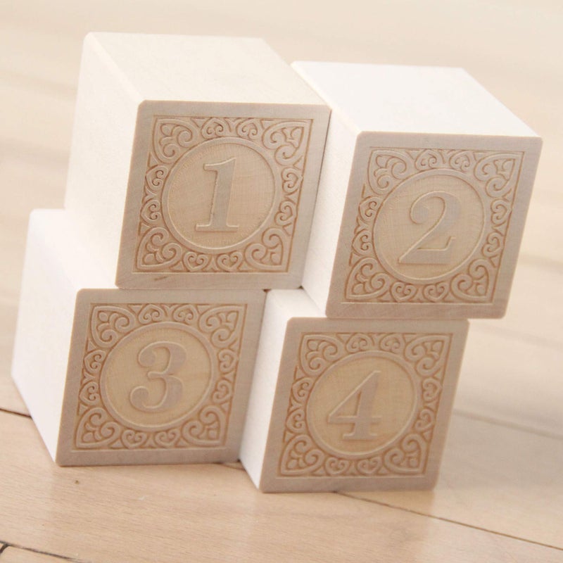 Uncle Goose Alphablanks Numbers Blocks Made in The USA - Image 3