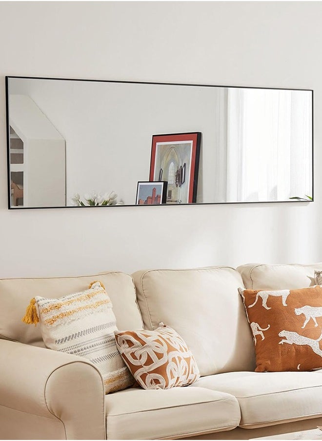 Taimi - Taimi Anti-shatter Rectangular Mirror 160x50cm With Black Stand - Image 1