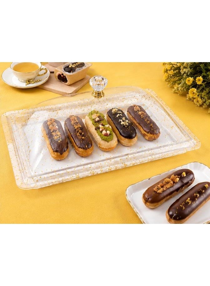حافظة طعام اكريلك بغطاء - Image 2