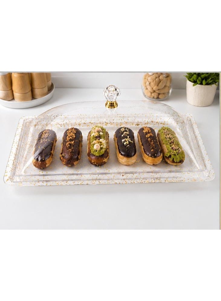 حافظة طعام اكريلك بغطاء - Image 4