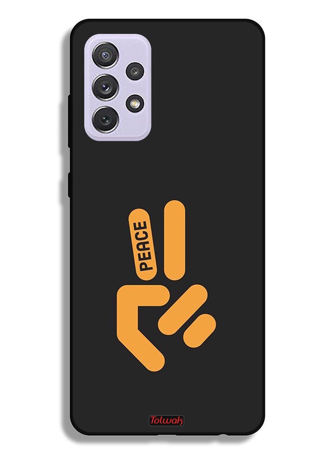 Tolwak Samsung Galaxy A72 5G Protective Case Cover Peace - Image 1