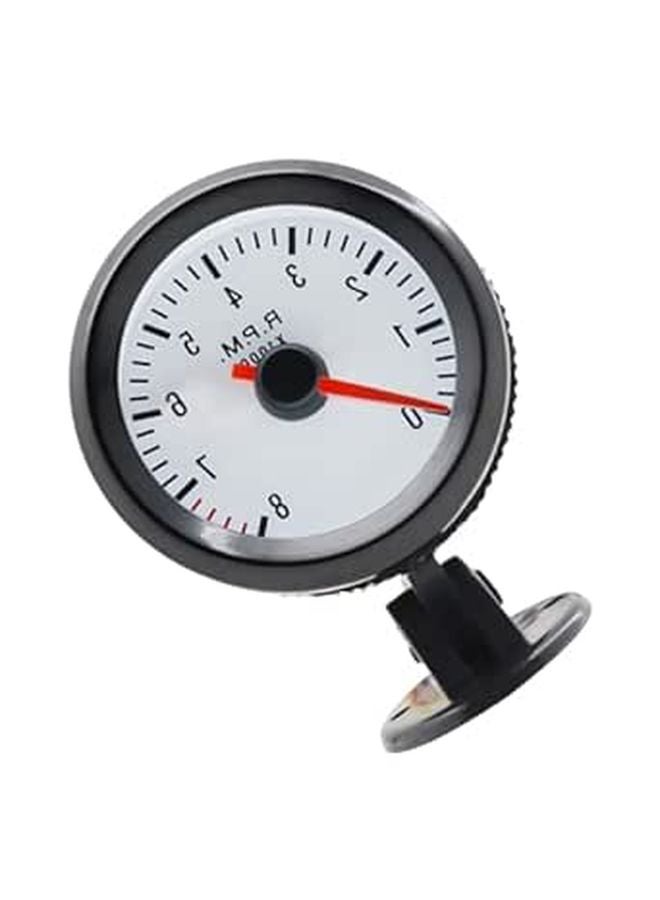 عداد سرعة بمصباح LED أزرق 52 ملم 0-8000 دورة في الدقيقة لمحركات 1-8 أسطوانات لاستبدال مركبة - Image 1