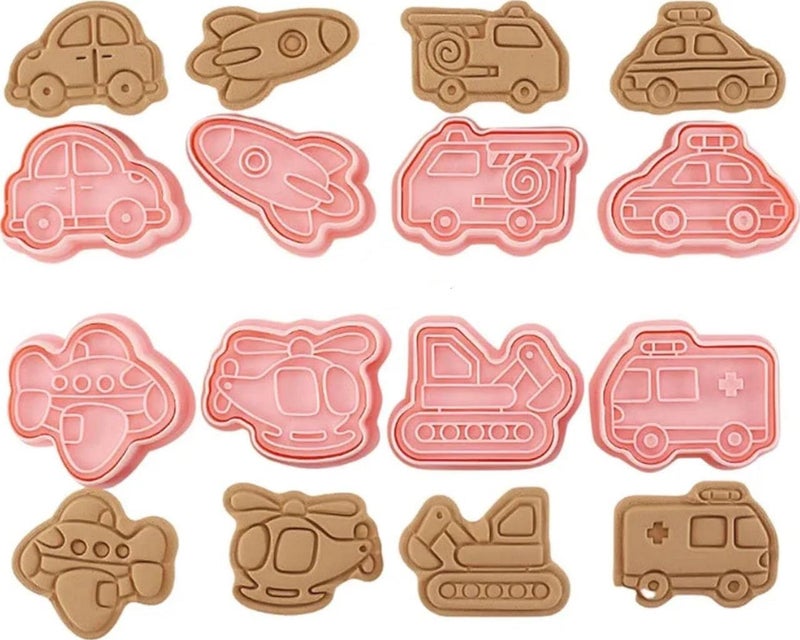 Generic Transportation Cookie Cutter Set of 8 Pieces - Image 2