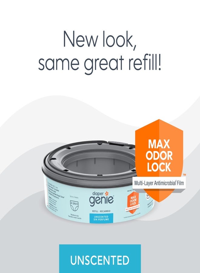 Diaper Genie Playtex Diaper Genie Refills for Diaper Genie Diaper Pails - Holds Up to 270 Diapers - Image 2