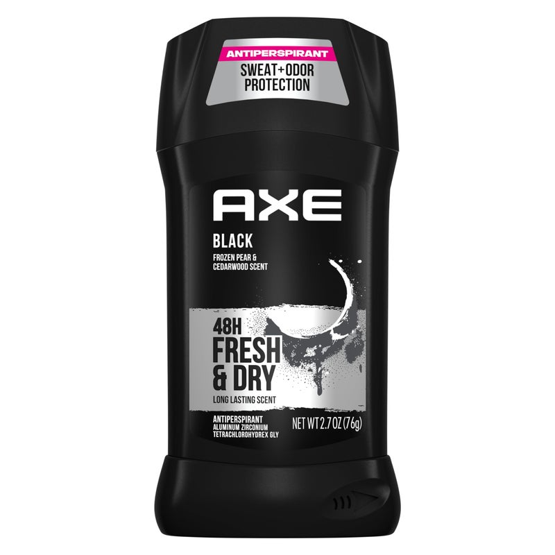 Axe ستيك مضاد للتعرق للرجال من AXE عبوة 4، حماية من العرق والرائحة لمدة 48 ساعة لانتعاش يدوم طويلاً، مزيل عرق برائحة الكمثرى المجمدة وخشب الأرز 2.7 أونصة - Image 1
