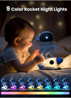 HD Astronaut Planetarium Projector, Galaxy Projector for Bedroom, HD Replaceable 13 Film Discs & Adjustable Focus Lens, Rocket Night Light, Timed Ceiling Light - pzsku/Z87DA67F482DFC9FAE015Z/45/_/1728046838/8df8c4e0-f7db-480a-b986-e4327f40a2c9