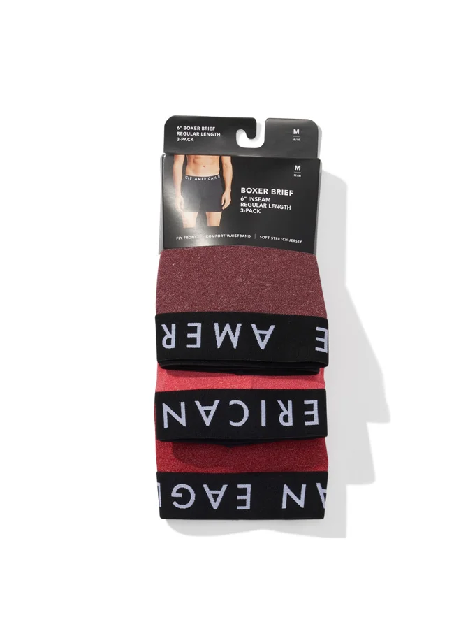 امريكان ايجل AEO 6" Classic Boxer Brief 3-Pack