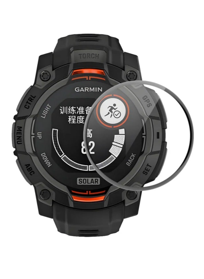 FITME 3pcs - Screen Protector 3D Compatible with Garmin Instinct E (45mm)  - Image 1