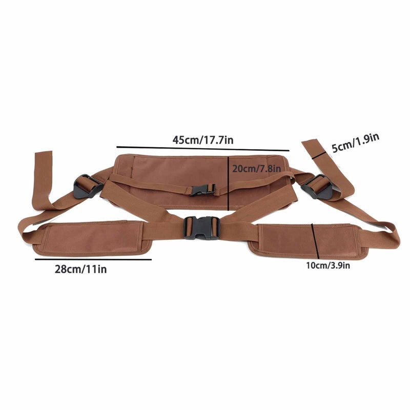Adjustable Back Support Belt for Lower Back Pain Relief Posture Corrector Men and Women - Image 4