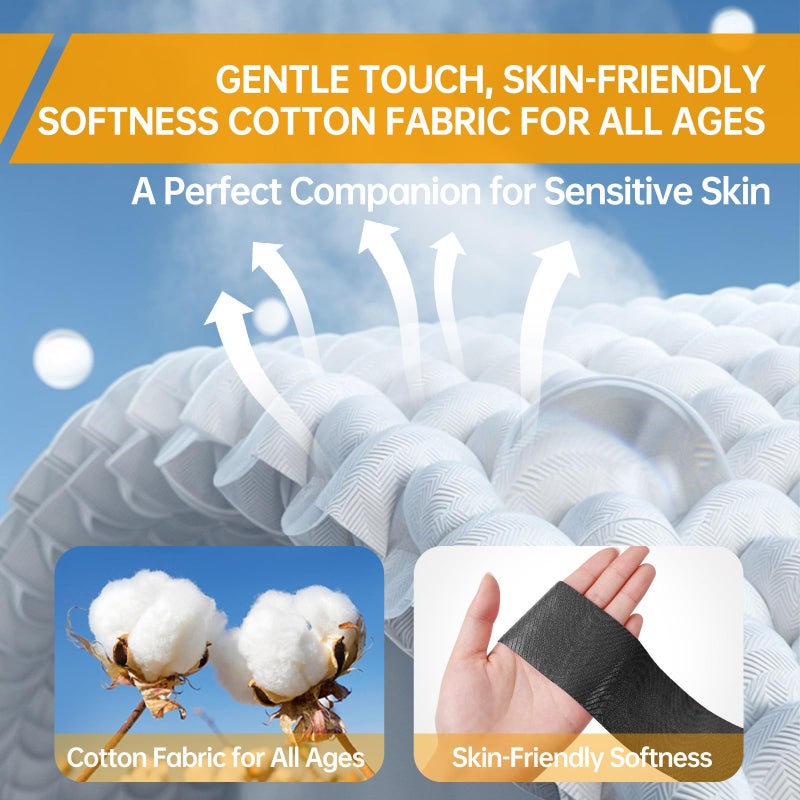 Dimora Kinesiology Tape, 80 Count Precut Strips 4 Rolls, Original Cotton, 10â€ Elastic Athletic Tape for Muscle Pain Relief and Joint Support, Black - Image 5