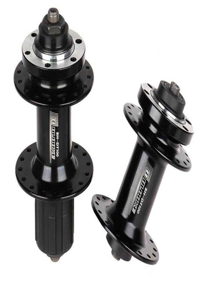 CDHPOWER 36 Hole Bicycle Disc Brake Hubs with Quick Release Levers, Bike Hub Set fit 7 8 9 10 11 Speed Cassette (36H Front and Rear Hub Set) - Image 3