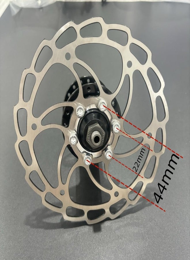 CDHPOWER 36 Hole Bicycle Disc Brake Hubs with Quick Release Levers, Bike Hub Set fit 7 8 9 10 11 Speed Cassette (36H Front and Rear Hub Set) - Image 5