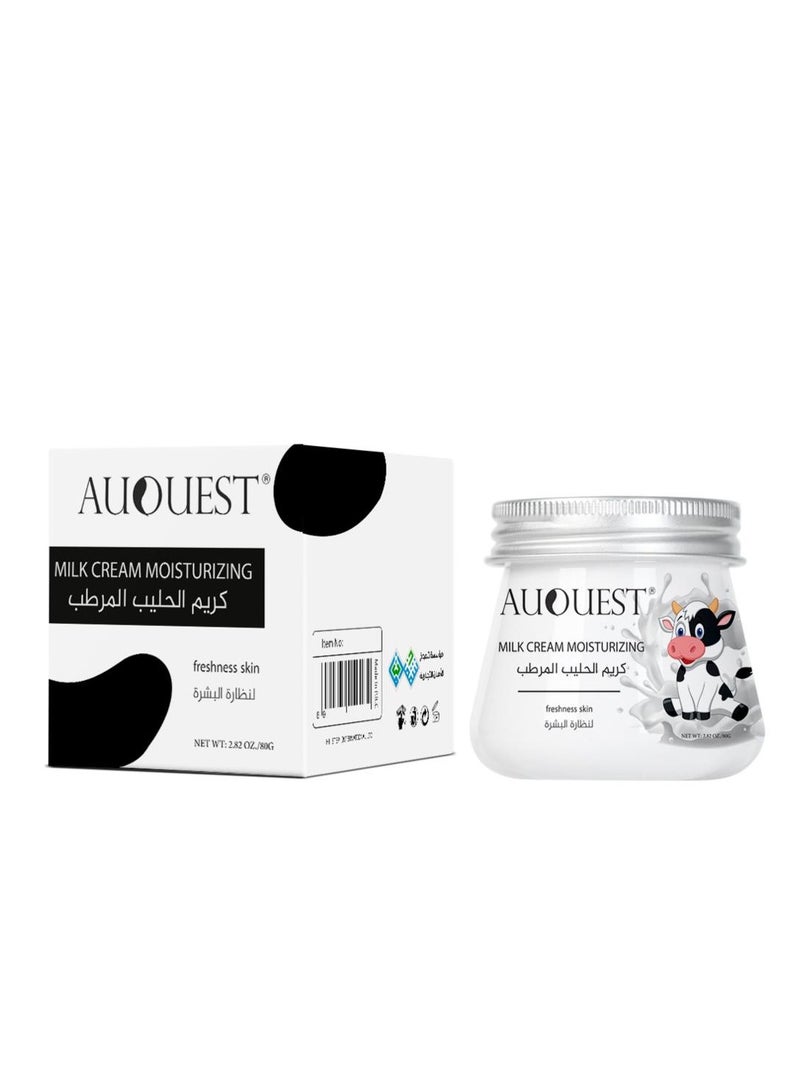 AuQuest Moisturizing milk cream for skin glasses 80g