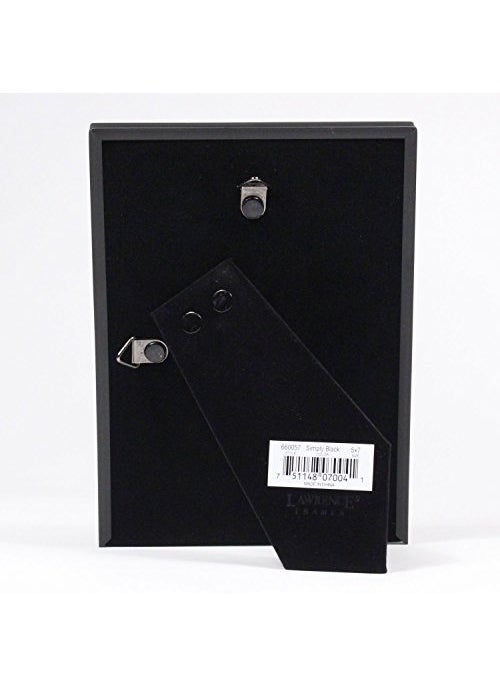 Lawrence Frames Lawrence Frames 5x7 Simply Black Picture Frame  - Image 3