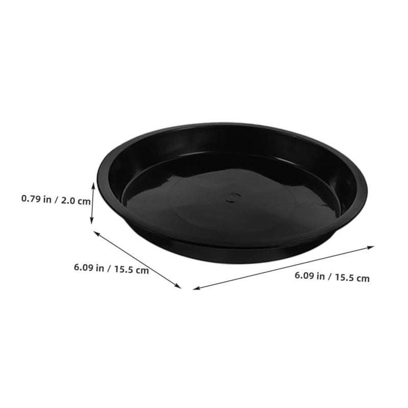 10 Pack Round Plant Drip Trays Saucers Water Catcher for Bonsai Pots - Image 3
