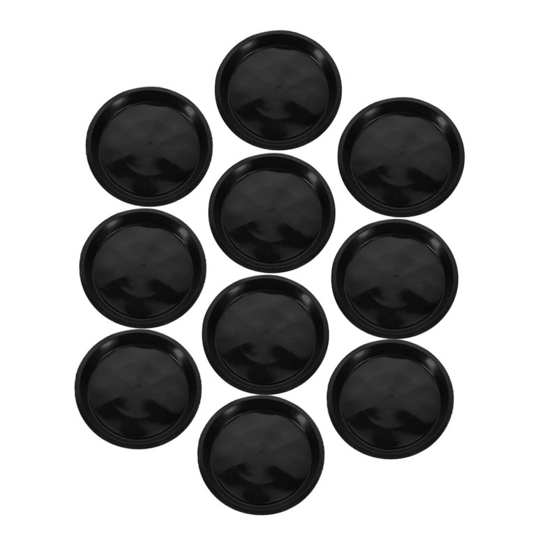 10 Pack Round Plant Drip Trays Saucers Water Catcher for Bonsai Pots - Image 2