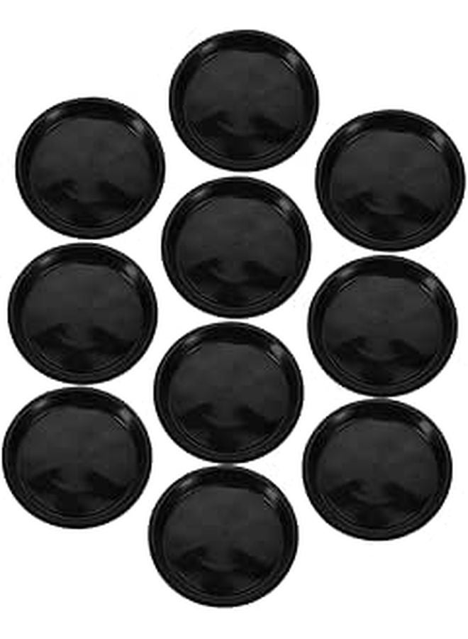 10 Pack Round Plant Drip Trays Saucers Water Catcher for Bonsai Pots - Image 1