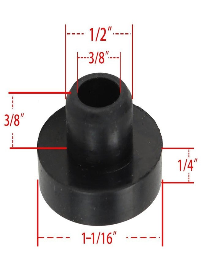 HIPA 3-Pcs Fuel Tank Grommet Bushing,46-6560 104047 Fuel Tank Bushing fits for John Deere Toro Wheel Horse Riding Mower Lawn Tractor - Image 2