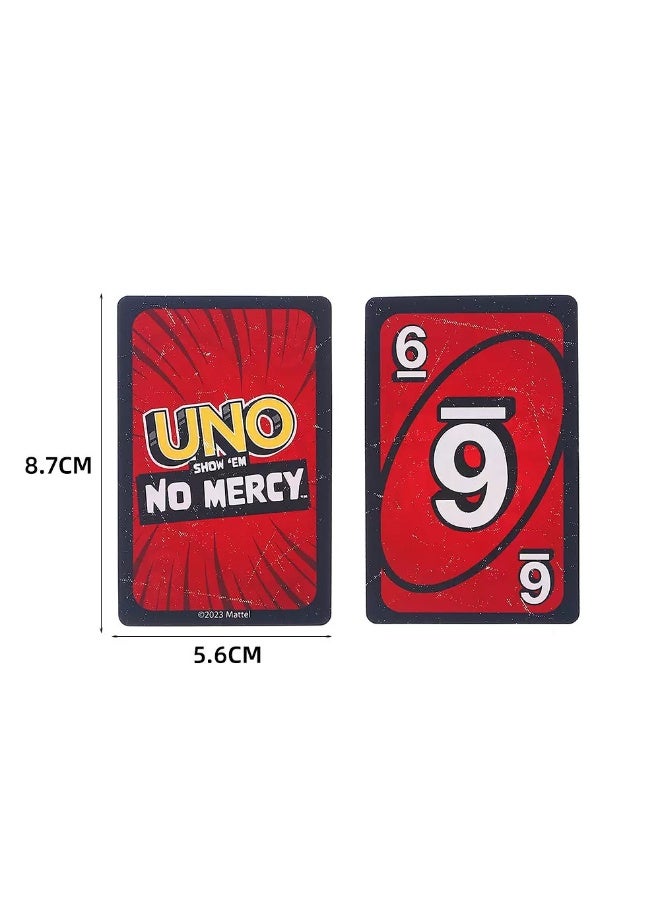 UNO Show 'em No Mercy, Family Night Game Where All Cards Are Wild for 2-10 Players  - Image 3