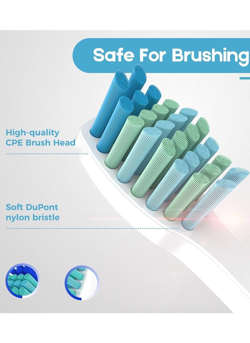 PRIMO PLUS Electric USB Rechargeable Toothbrush, Powerful Electric Toothbrush Rechargeable Ultrasonic Washable Electronic Whitening Waterproof Teeth Brush White  - Image 5