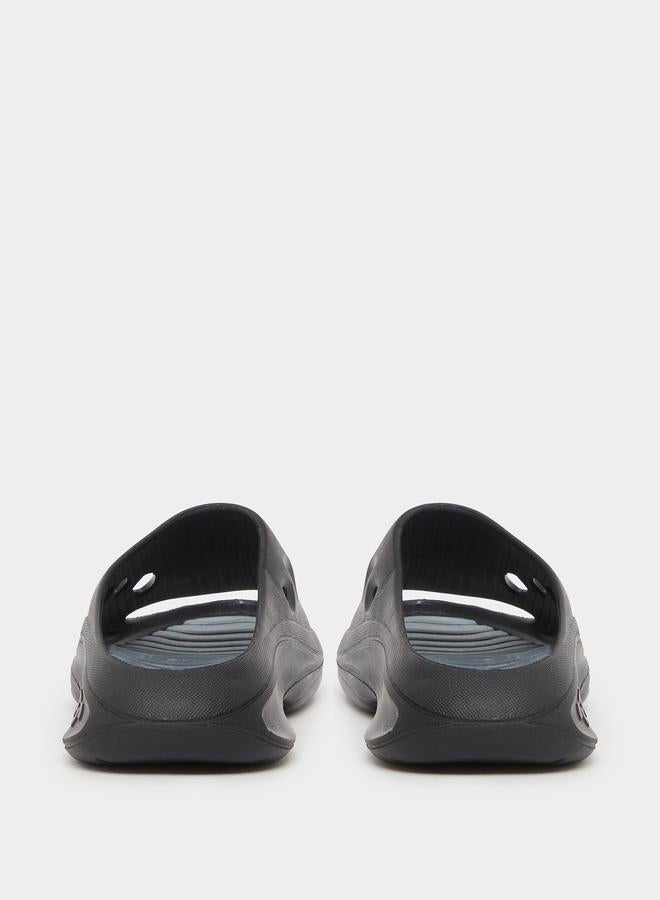 Styli Styli Plain Cut Out Chunky Slides  - Image 4