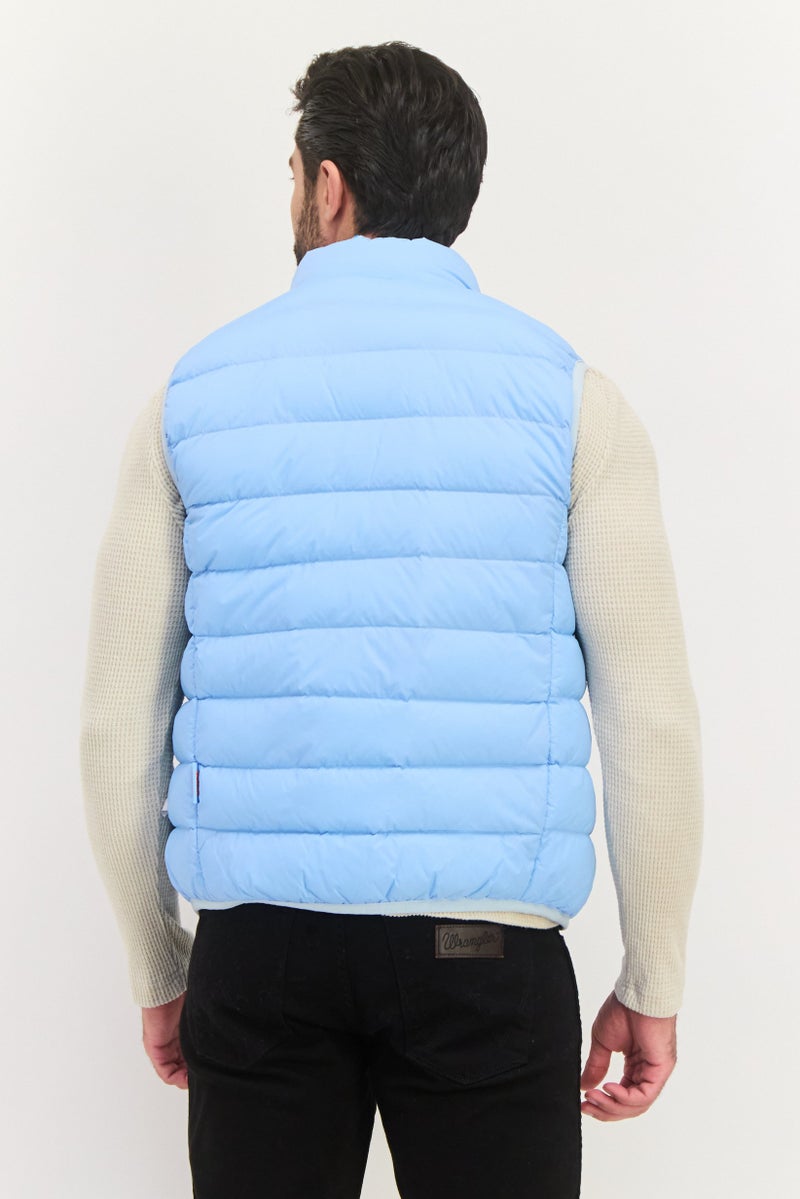 Sorbino سترة صدرية مبطنة للرجال، أزرق فاتح - Image 3