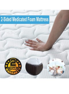 SULSHA Healthy Lux Premium White Premium White Back Comfort Soft Medical  Medical Mattress King Size 180x200x28 cm  - Image 5