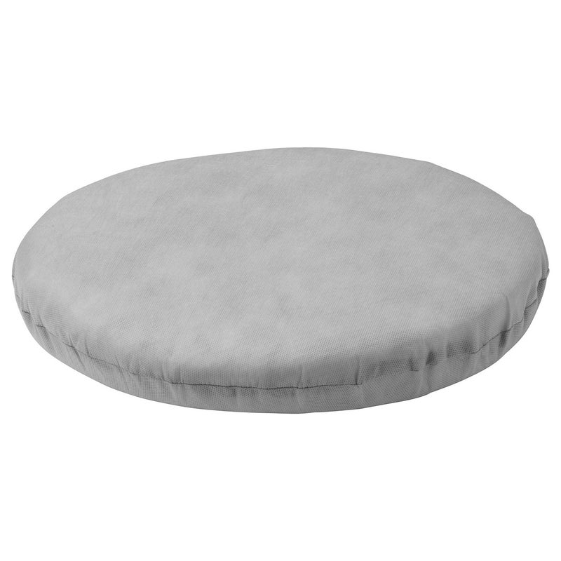 Round Inner Cushion for Outdoor Chair Cushion, Grey, 35 cm