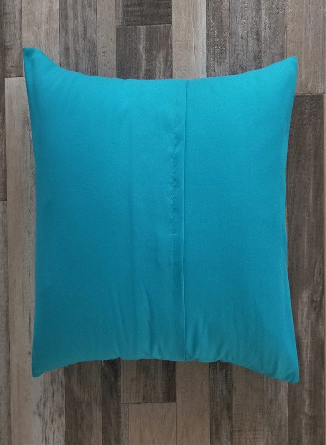 Ella & Max Turquoise Teal Vibrant Toddler Travel Pillowcase. Soft & Cuddly. Fits 13x18 & 14x19 Toddler Pillows. Easy to wash & no Ironing. Handmade in USA. Made of Luxury Microfiber Fabric. - Image 3