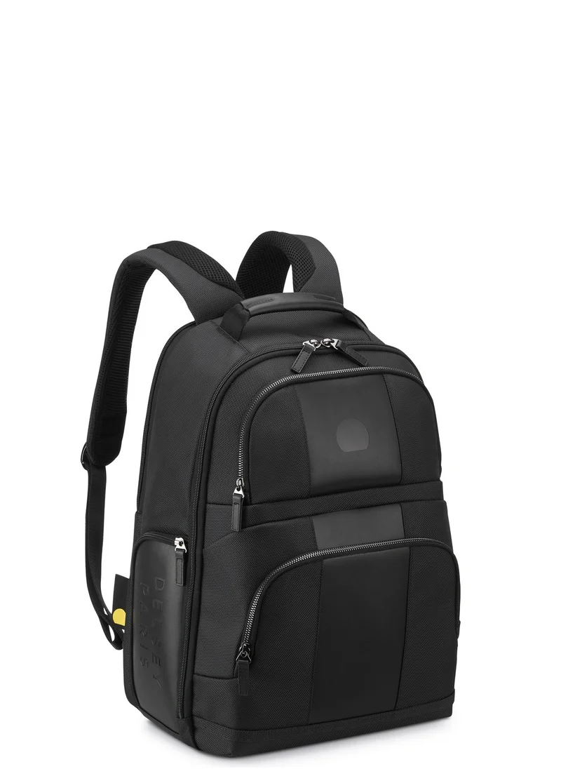 DELSEY Paris Wagram Compartment Backpack Laptop  15.6 inch  Black - 00119961000