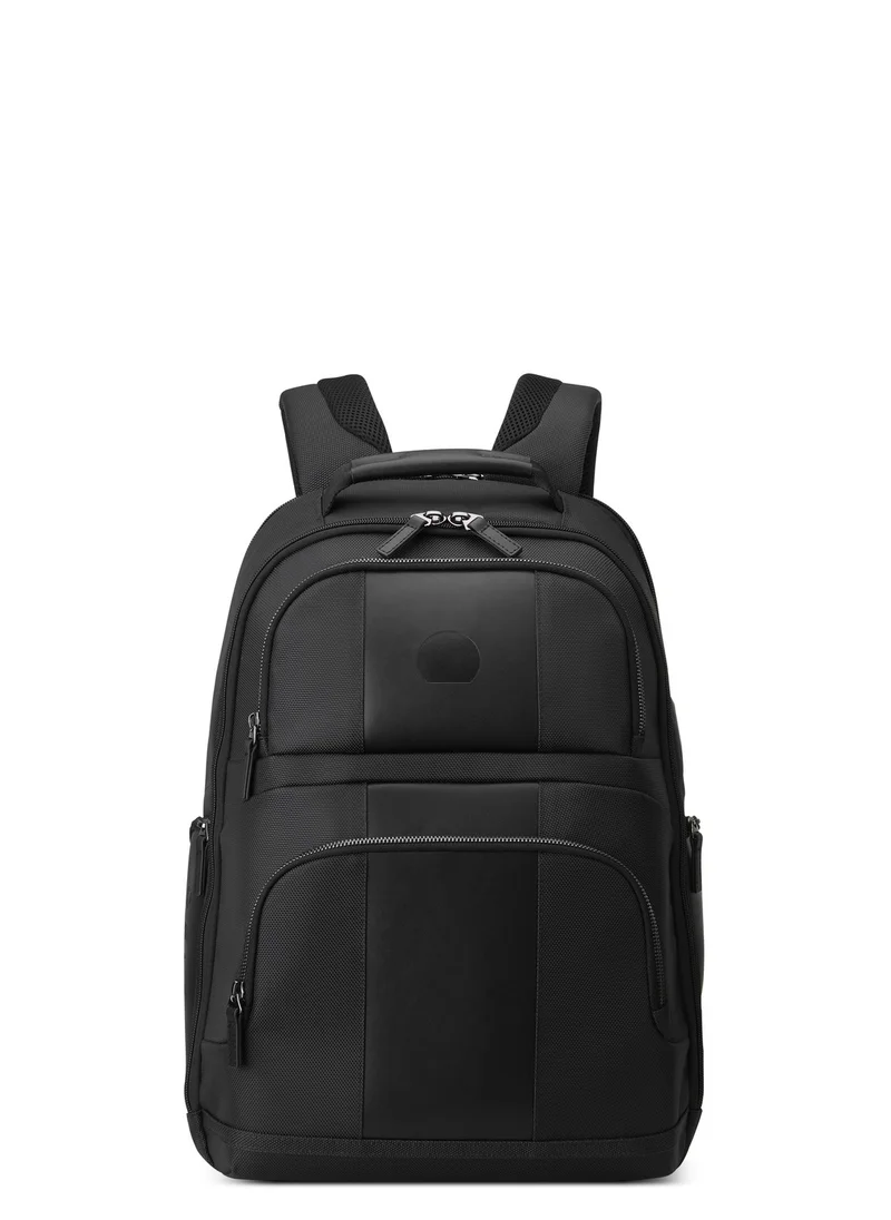 DELSEY Paris Wagram Compartment Backpack Laptop  15.6 inch  Black - 00119961000