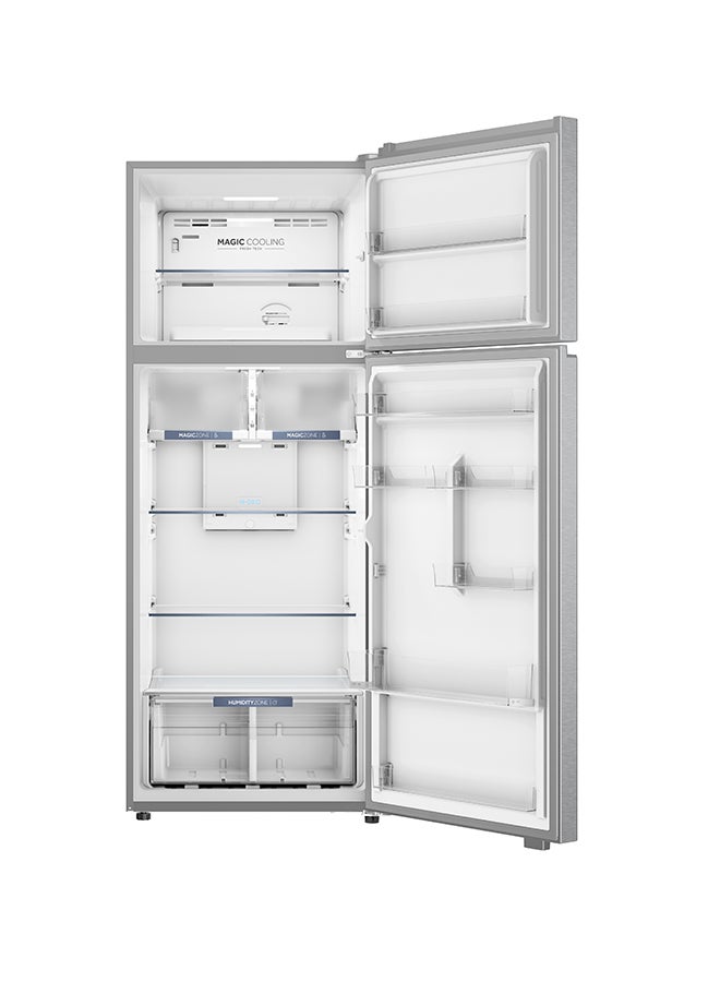 Haier Refrigerator TM, 16.7 CF/473 L (Ref 13.2 CF/374 L, Frz 3.5 CF/99 L), Twin Inverter (Compressor & Fan), Multi Air Flow, Deo Fresh, Total No Frost, Smart Digital Control, LED Lights, R600a Refrigerant 473 L HRF-672VCFMESSA Silver - Image 4