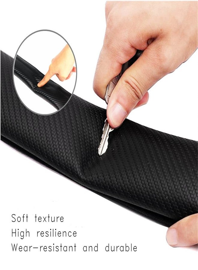 QOMAGO car embleme seat Belt Cover Carbon Fiber Texture Car seat Belt Shoulder Pad Cover Soft and Comfortable Suitable for Any Car Model - Image 5