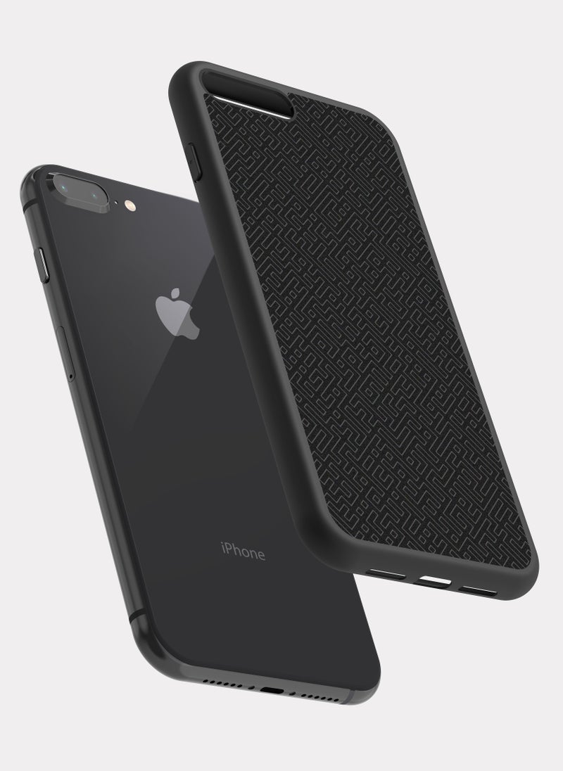 PXLAAT iPhone 8 Plus case cover Black Pattern - Image 2