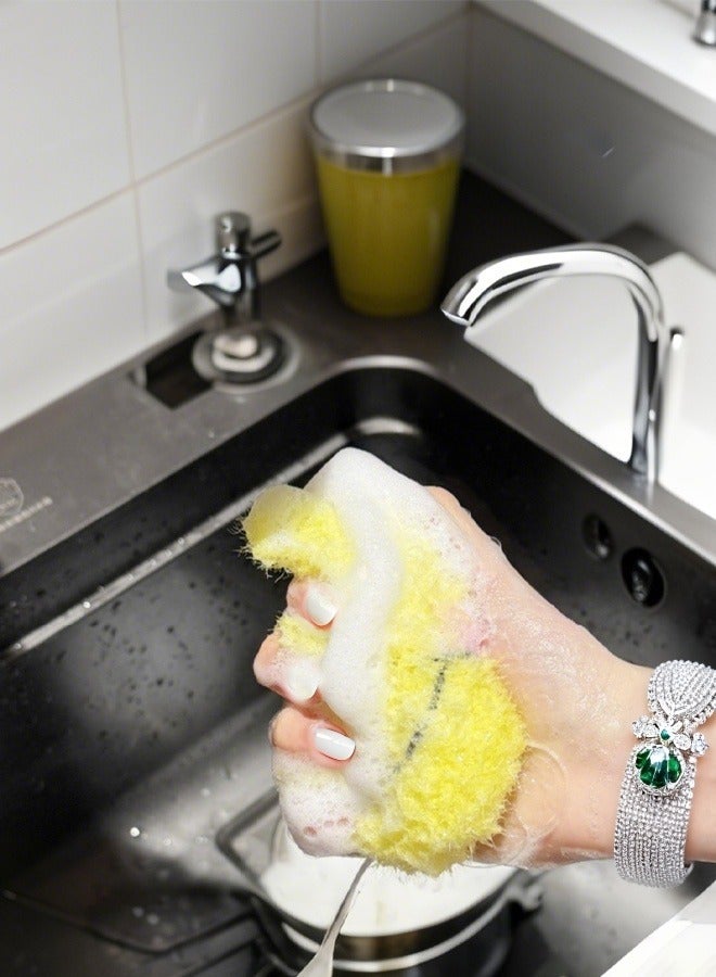 Brighten Up Your Kitchen with the Happy Factor - Korean Creative Smiley Face Dishcloth - Image 3