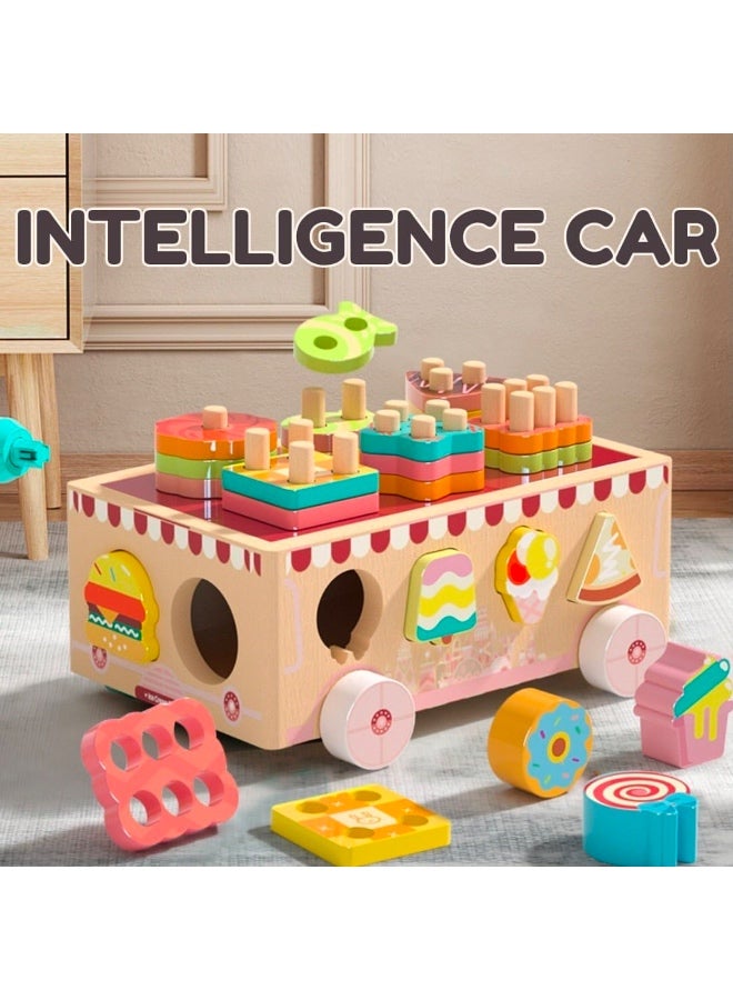 EDUTREE Wooden Intelligence Car - Image 1