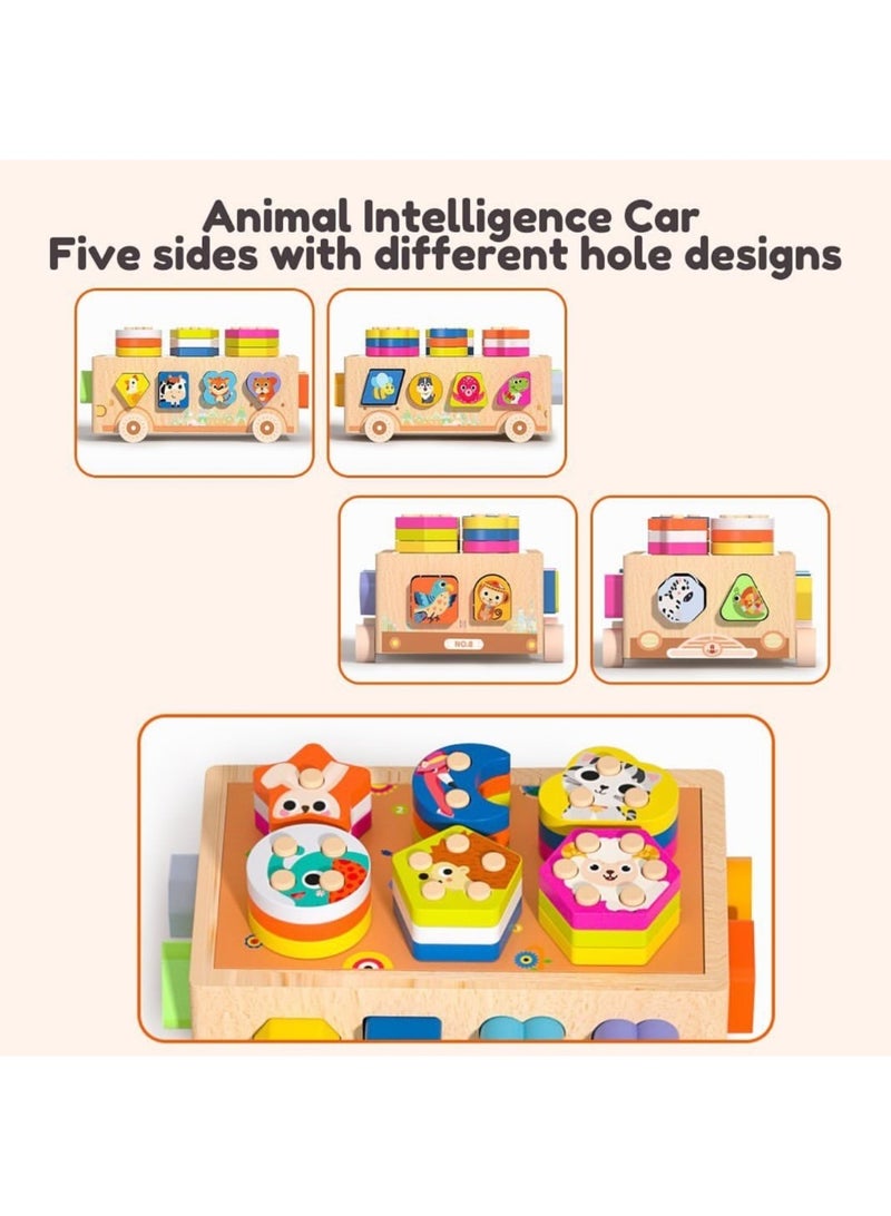 EDUTREE Wooden Intelligence Car - Image 2