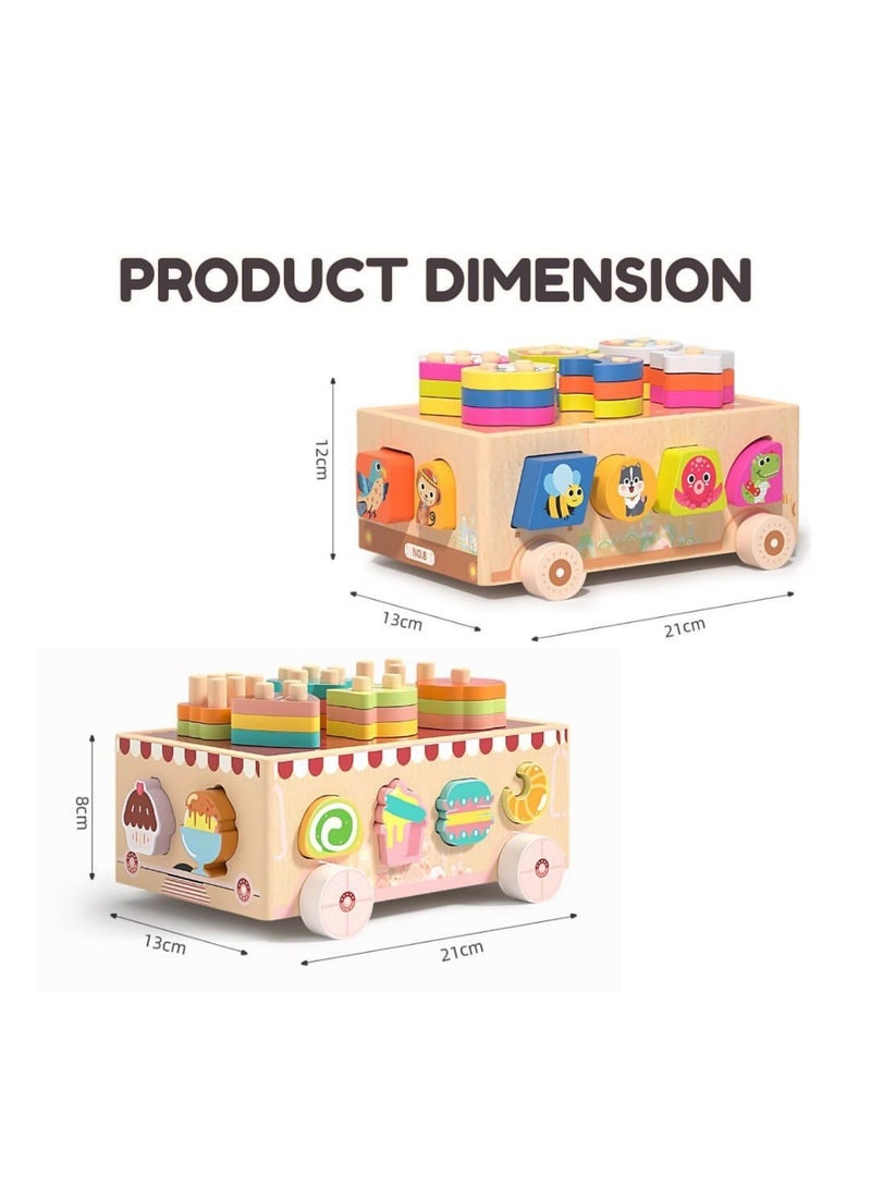EDUTREE Wooden Intelligence Car - Image 3