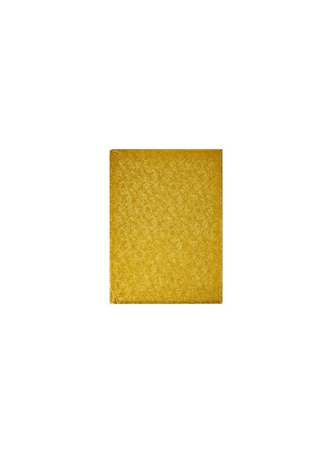 DecoPac Square Cake Drum, Foil Covered Cake Drum, Sturdy Half Inch Thick, Pack of 5, Gold - 8 Inch - Image 2