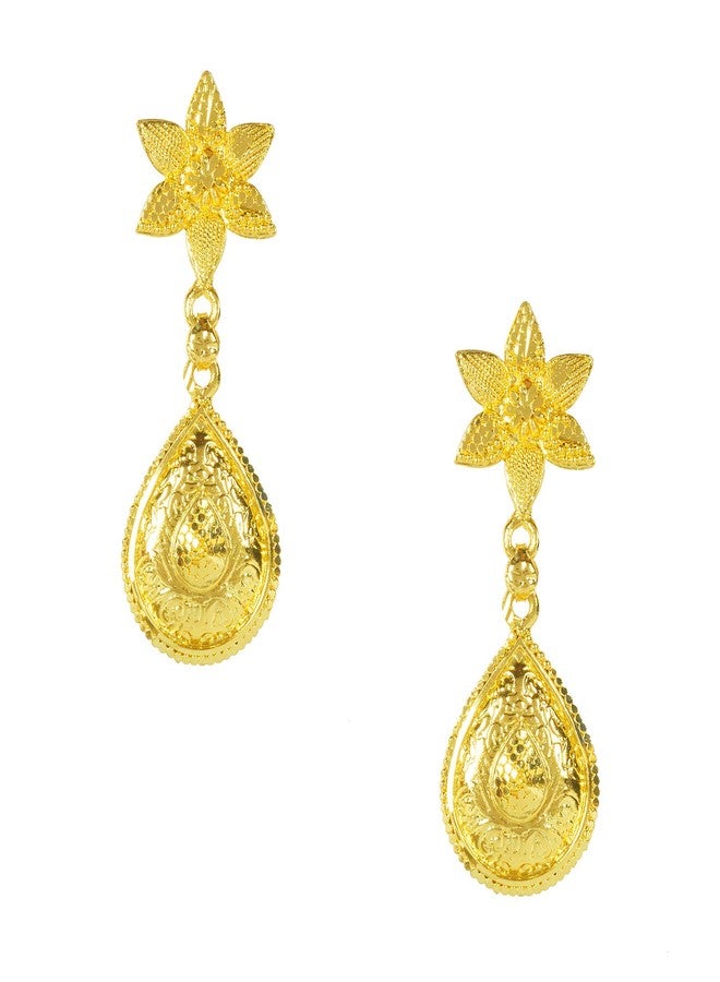 Bodha Traditional Indian One gram Gold Bridal DulhanGold Plated Hi Micron Choker Jewellery Set for Women (SJ_2807) - Image 3