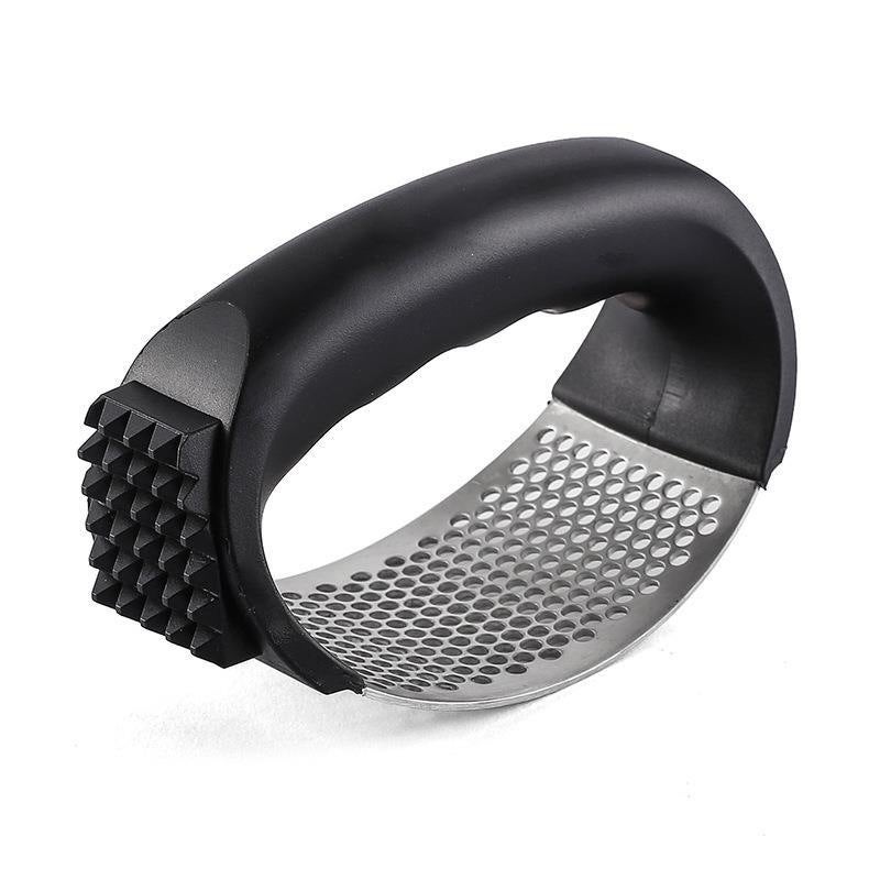 Stainless Steel 2-in-1 Garlic Press and Meat Tenderizer - Image 2