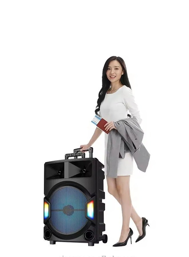 singe Wireless Bluetooth Speaker, Stereo Sound, FM Radio, TF Memory, USB Input, Mic Input rechargeable - Image 4