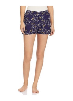 Unwind & Co. Floral Navy Women Casual Shorts  - Image 1