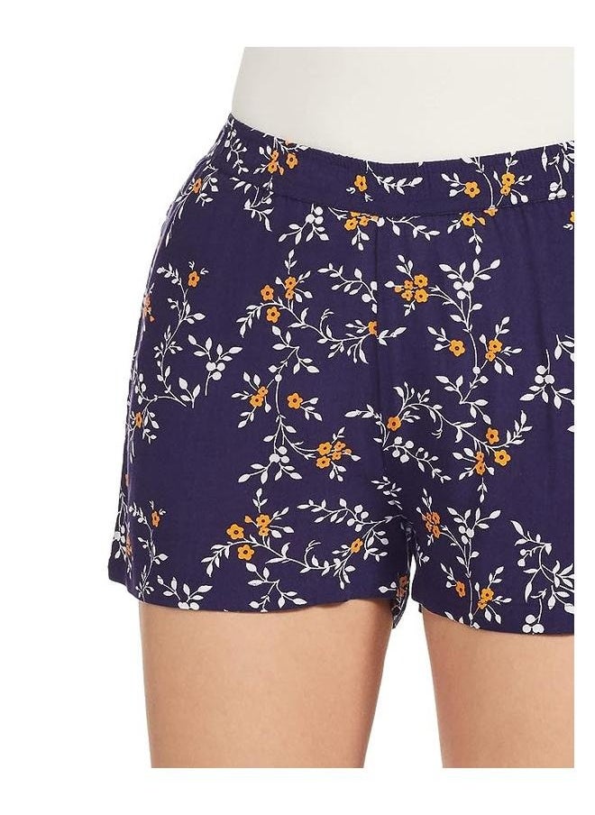 Floral Navy Women Casual Shorts - pzsku/Z87DBF94EA8DD14932145Z/45/_/1694345790/09513811-e2f2-4783-9bfe-829489989ffd