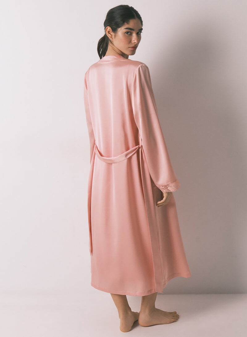 women'secret satin midi robe - Image 2