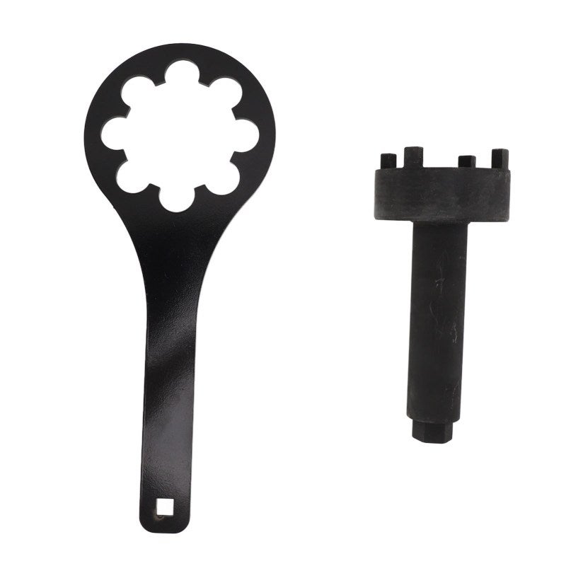 Bearing Retainer Wrench: 4 3/8 Inch Steel Black Oxide Finish - Fits Mercruiser & Mariner Outdrives Bearing Carrier Wrench for Boat Marine Engine Maintenance - Image 1