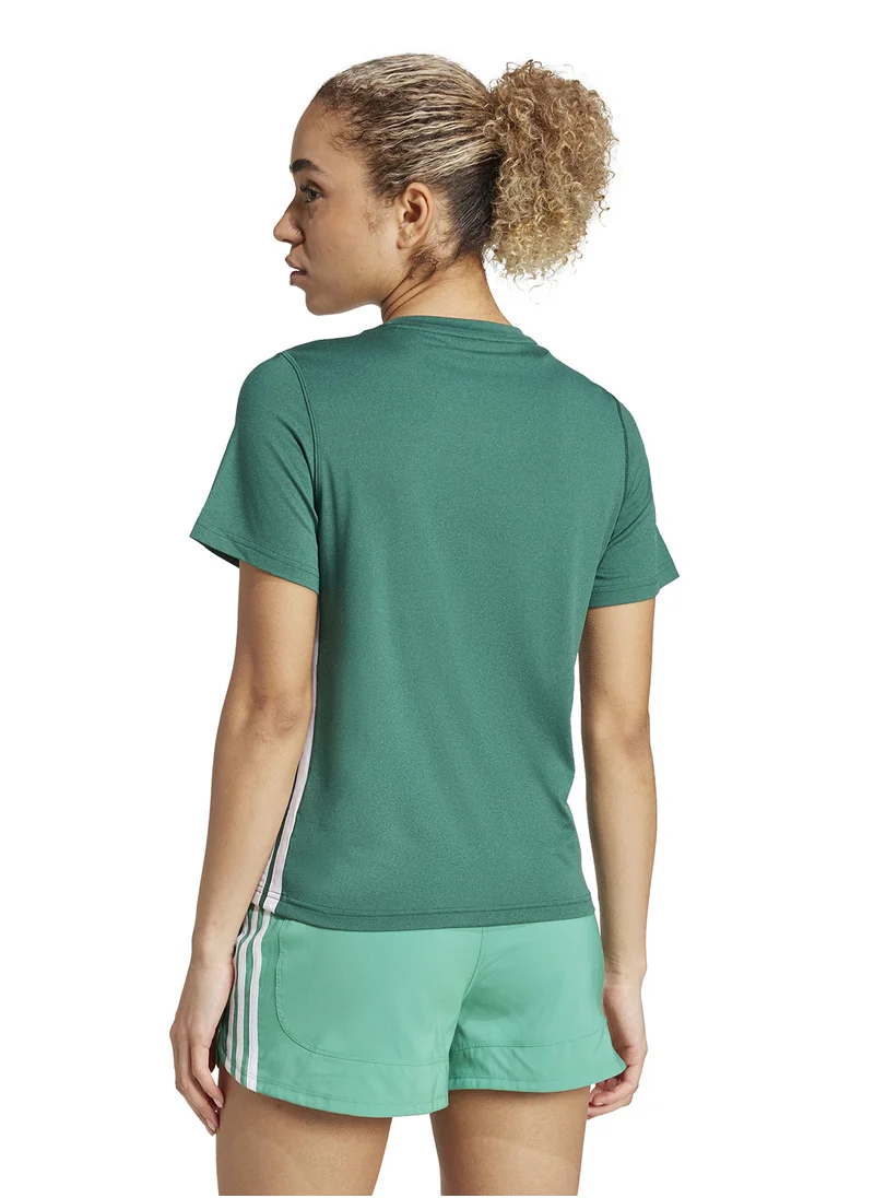 اديداس Train Essential 3 Stripe Workout T-Shirt