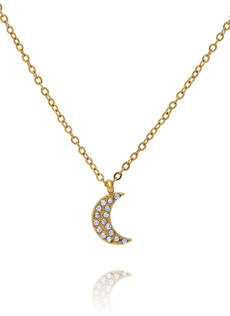 Clé de Lune Moon In The Night Sky Necklace  - Image 1