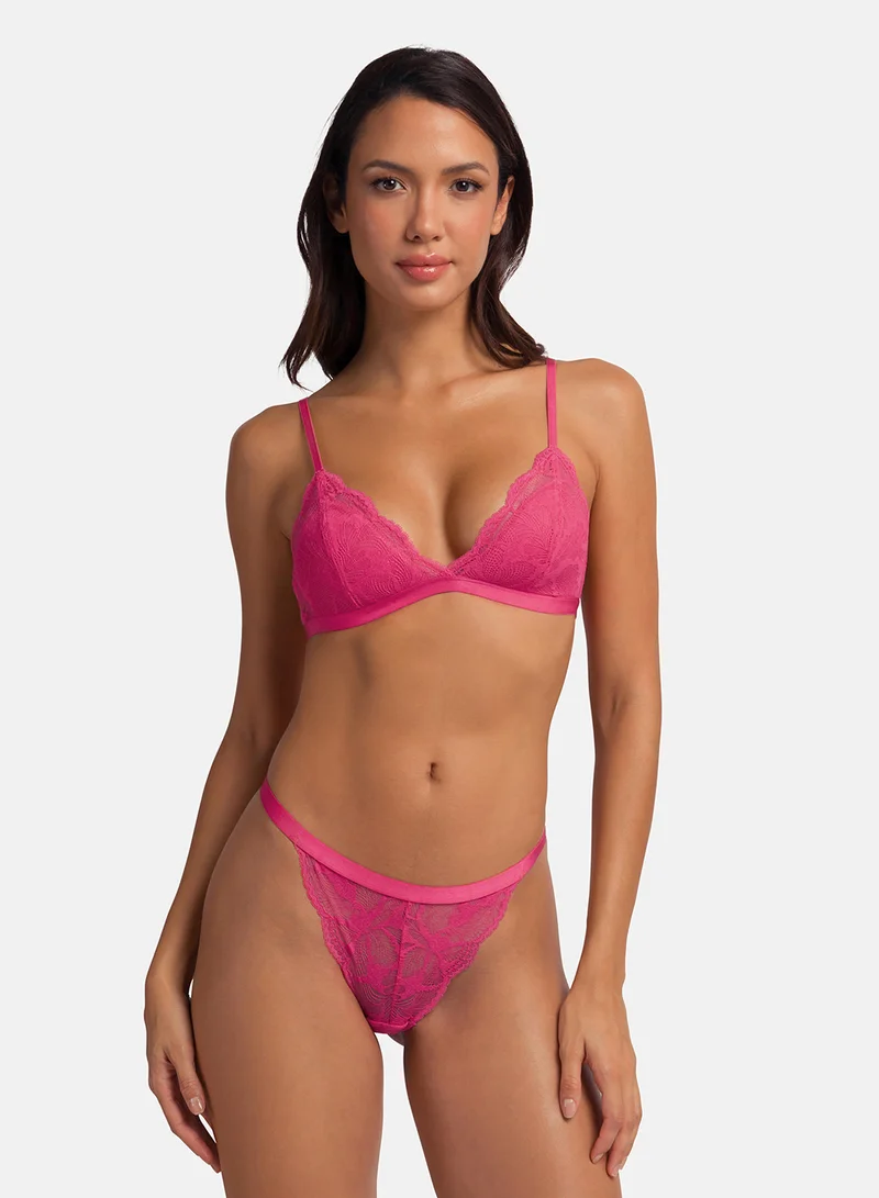 دورينا Plunge Neck Bra